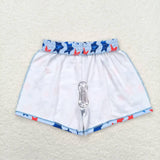 Stars kids boy 4th of july swim trunks