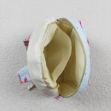 Colorful rainbow ruffle kids girls backpack