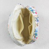 High quality blue dog cartoon print backpack