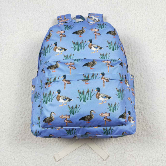 Blue duck kids boys backpack