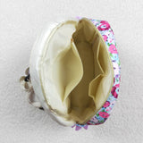 BA0099--High quality  purple floral print backpack