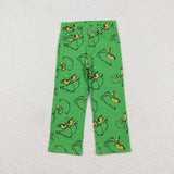 P0485  Christmas cartoon green jeans