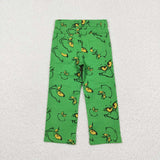 P0485  Christmas cartoon green jeans