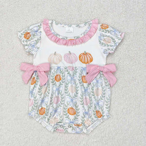 SR1865 short sleeves pumpkin bubble