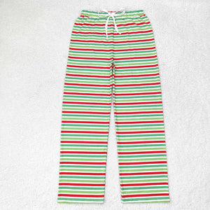 P0502 Christmas striped adult pants