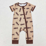 SR1900 bamboo short sleeves hunting zip sleeper