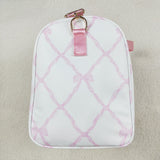 BA0226 Girls pink bow duffle bag