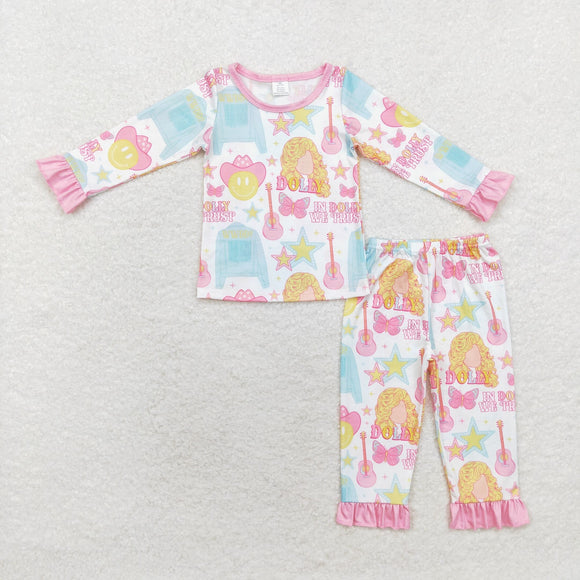 GLP1308 long sleeve bamboo dolly girl pajamas