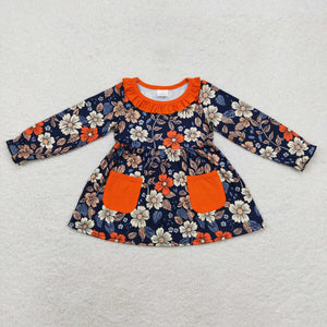 GT0691  toddler girl clothes flower girl winter top shirt