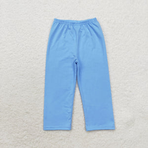 P0579 baby cotton blue  long pants