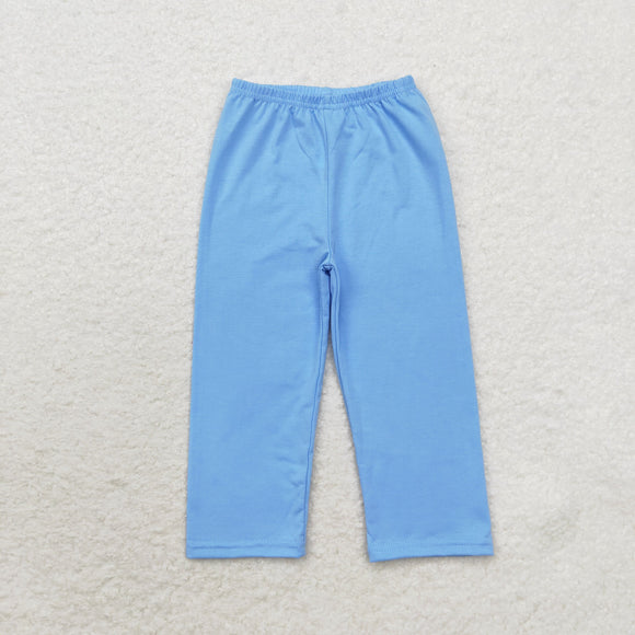 P0579 baby cotton blue  long pants