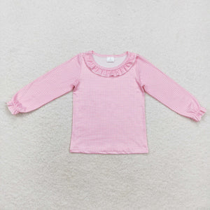 GT0641 Girls long sleeve pink top