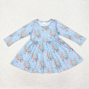 GLD0722 baby Girls Christmas Dress