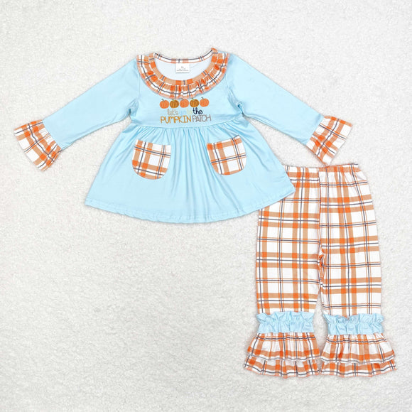 GLP1349 Girls pumpkin outfits