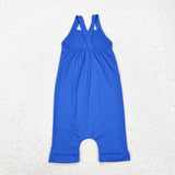 S04522  sleeveless blue yoga clothing