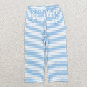 P0626 baby blue striped long legging