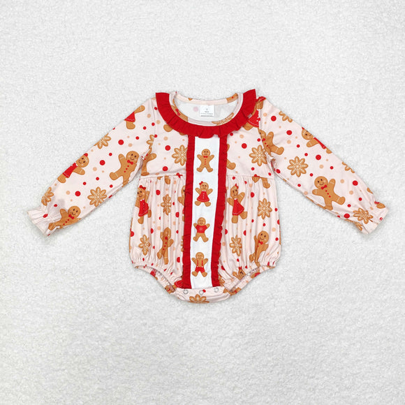 LR1583 long sleeves Christmas gingerbread bubble