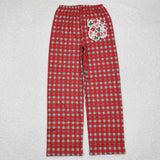 P0569 Christmas mouse red adult pants