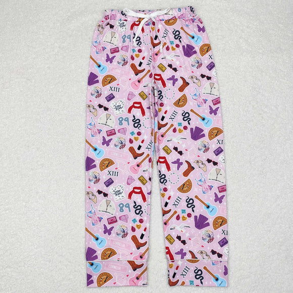 P0559 Christmas TS purple adult pants