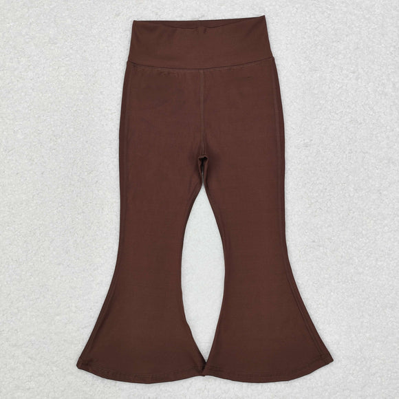 P0571  Yoga brown bell-bottoms