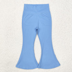 P0577 Yoga blue bell-bottoms