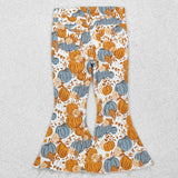 P0487 fall pumpkin  girls jeans