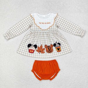 GBO0442 Girls Halloween Bummies Set