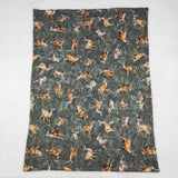 BL0168 hunting deer Blankets 29x43 inches