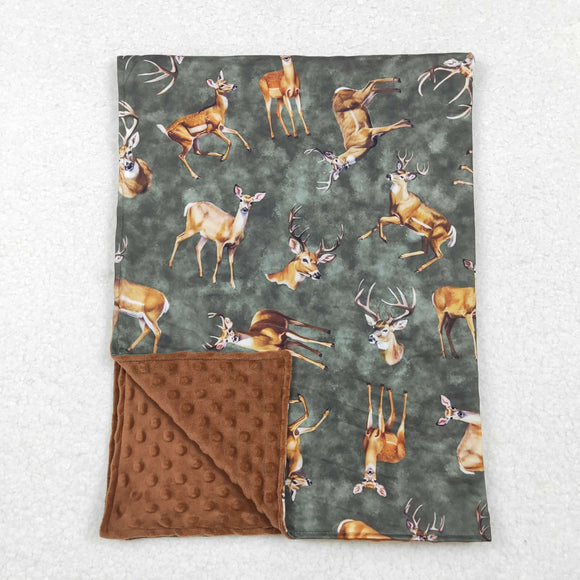 BL0168 hunting deer Blankets 29x43 inches