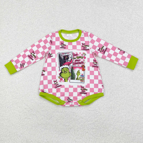 LR1765 long sleeve Christmas cartoon bubble