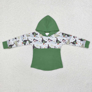 BT0357-- long sleeve mallard duck top