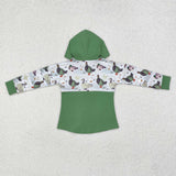 BT0357-- long sleeve mallard duck top