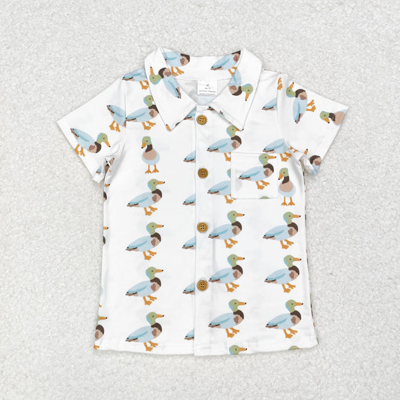 BT0738-- short sleeve mallard duck T- shirts