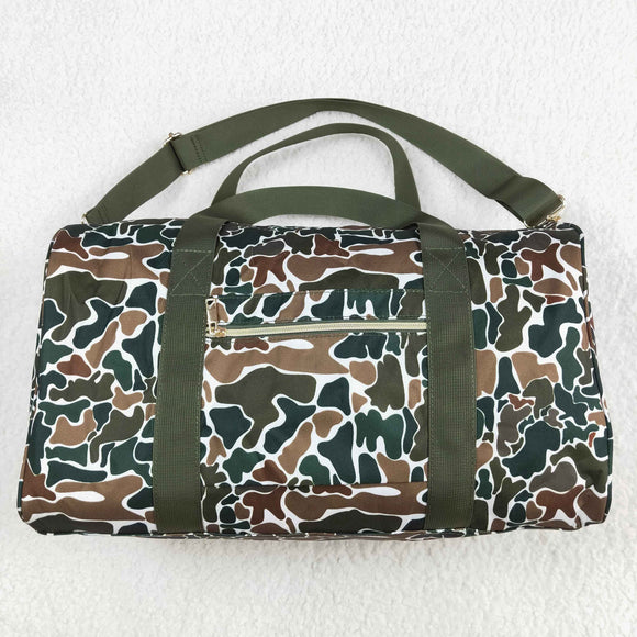 BA0264-- High quality camo brown black duffel bag