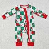 LR1817 long sleeve Christmas elf bamboo sleeper