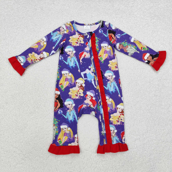 LR1741  long sleeve Christmas princess sleeper