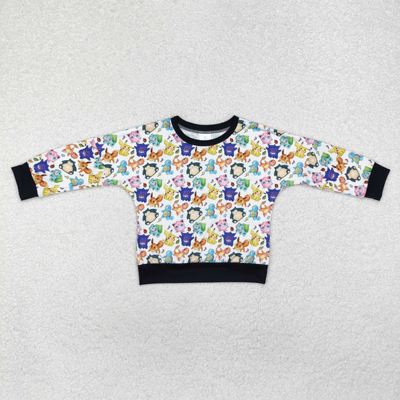 BT1053 long sleeve cartoon top