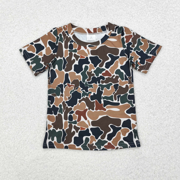 BT0905 shorts sleeve hunting CAMO Top