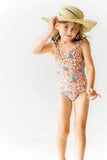 S0177--pre order Butterfly&floral swimsuit