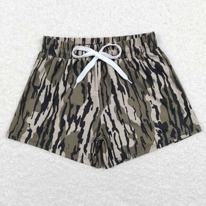 S0194--hunting boy swimming trunks