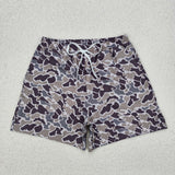 CAMO print kids and adult summer Swimming trunks