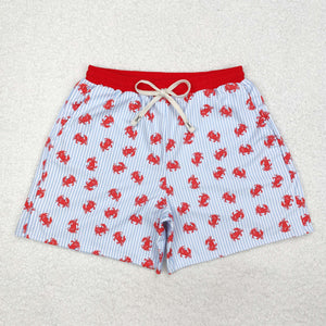 S0464--Crab adult men summer swim shorts