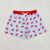 Crab  kids and adult summer Swimming trunks