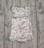 Pre-order S0595 Baby girls camo floral swimsuit