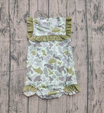 10.25 Pre-order S0596 Baby girls camo floral swimsuit