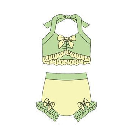 12.12 Pre-order S0683 Baby girls princess colorful swimsuit