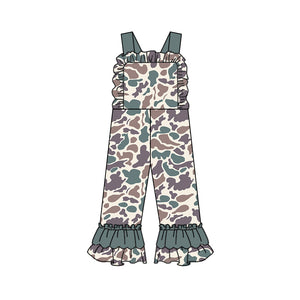 SR1995 pre order hunting camo girls jumpsuit