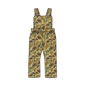 SR2002 pre order hunting camo boy jumpsuit