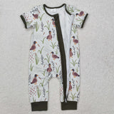 SR2086 baby boy clothes mallard boy summer romper