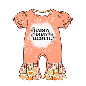 SR2104 pre-order baby girl clothes floral girl summer romper-2024.11.12